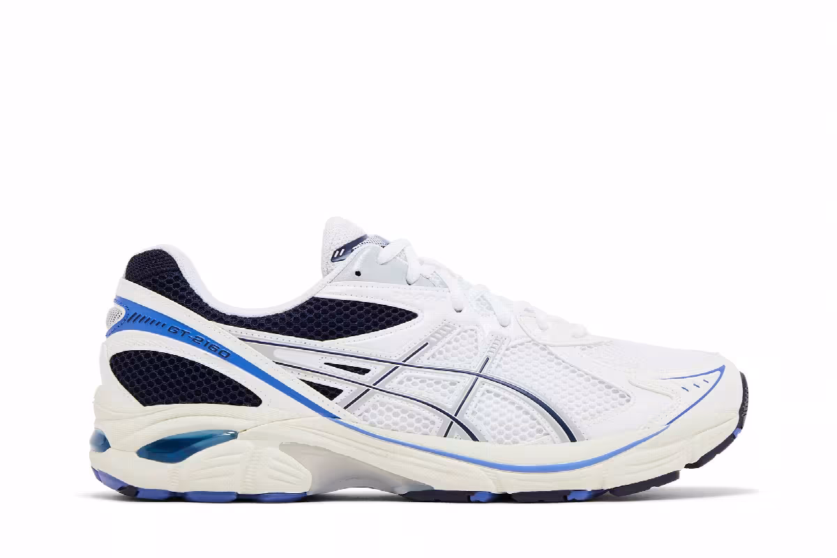 ASICS GT 2160 White Piedmont Grey Blue, view 2
