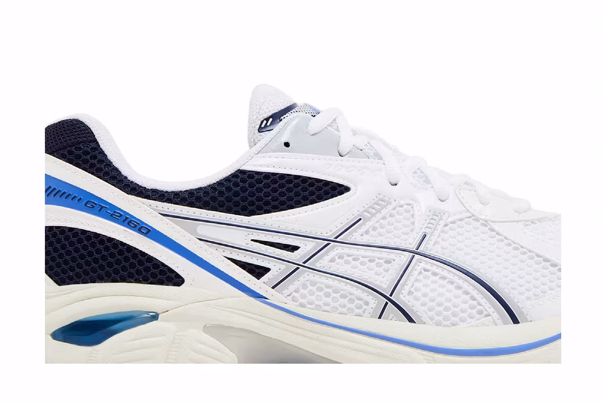 ASICS GT 2160 White Piedmont Grey Blue, view 3