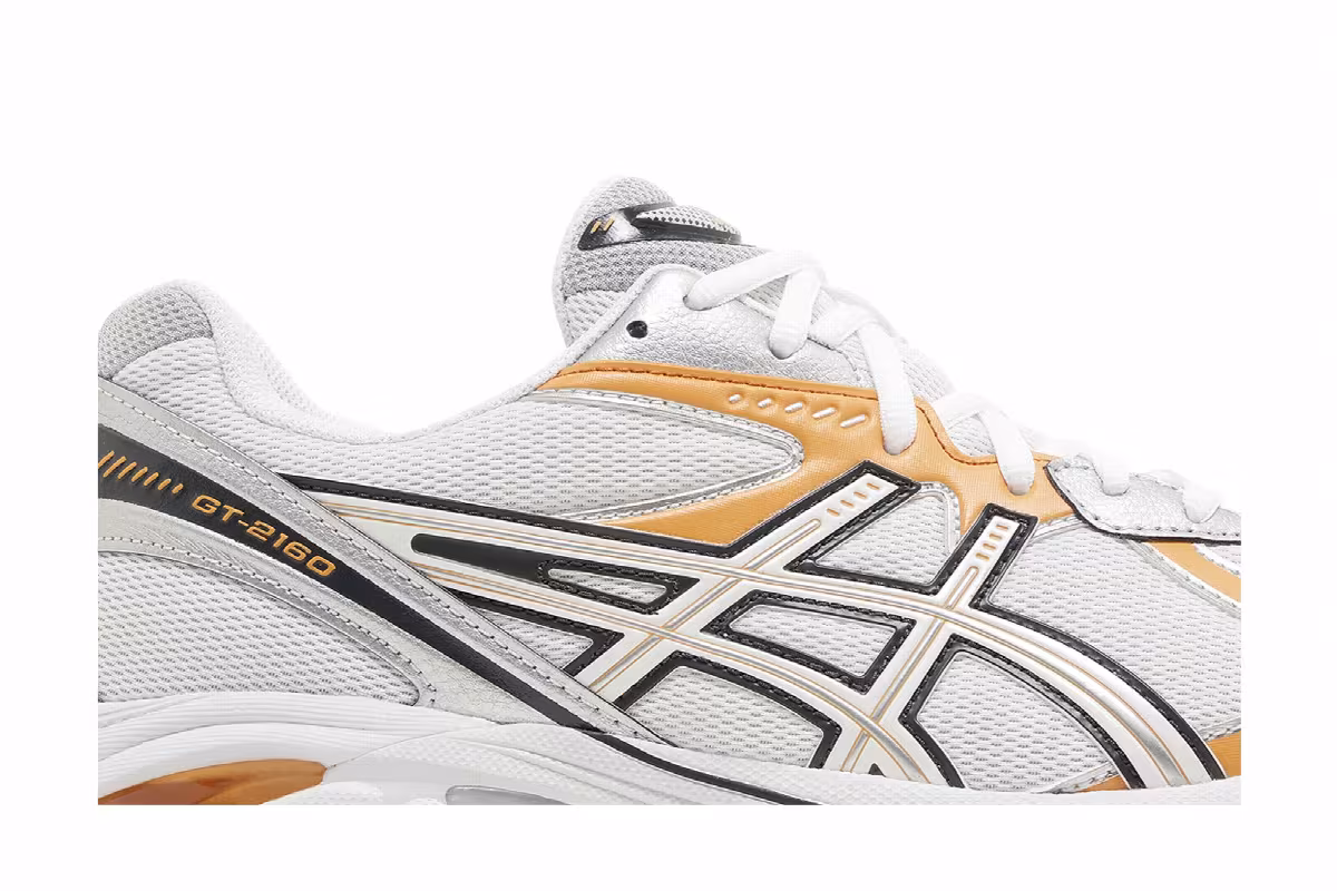 ASICS GT 2160 White Orange Lily, view 3