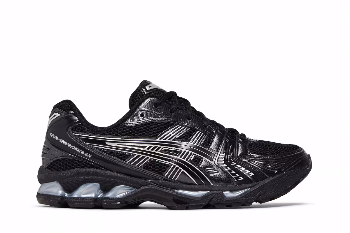 ASICS Gel Kayano 14 Black Pure Silver, view 2