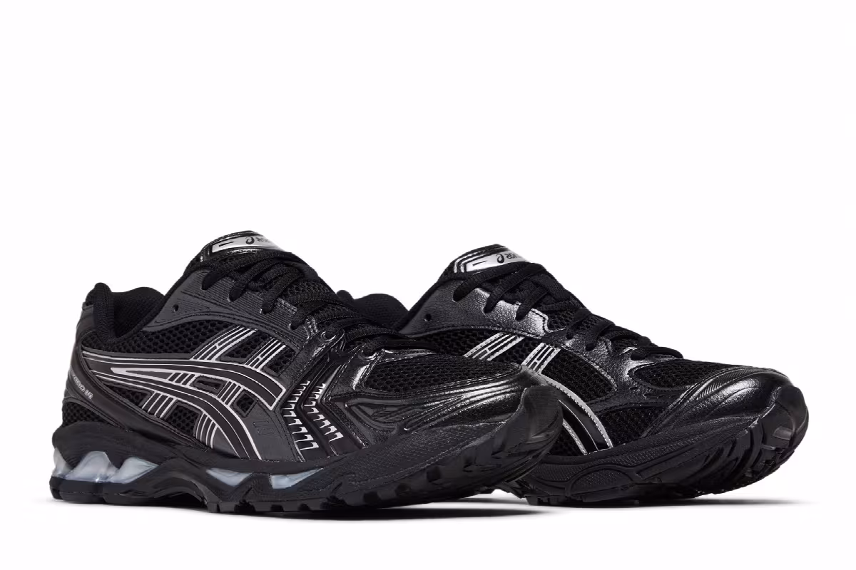 ASICS Gel Kayano 14 Black Pure Silver, view 9