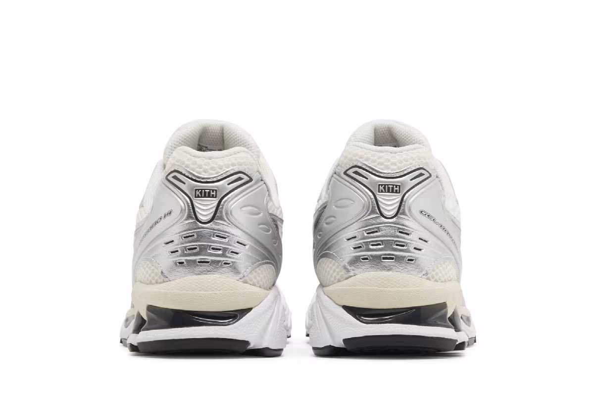 Kith x ASICS Gel Kayano 14 Cream Scarab 2024, view 7