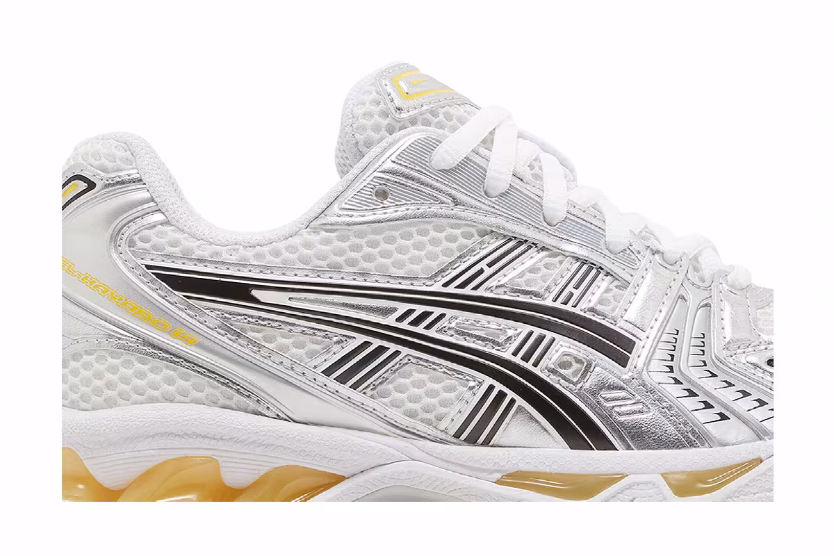 ASICS Gel Kayano 14 White Tai-Chi Yellow, view 3
