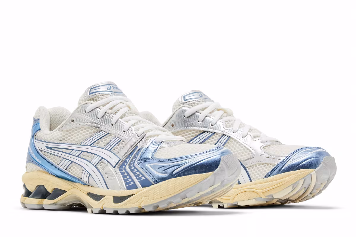 ASICS Gel Kayano 14 Cream Denim Blue, view 9