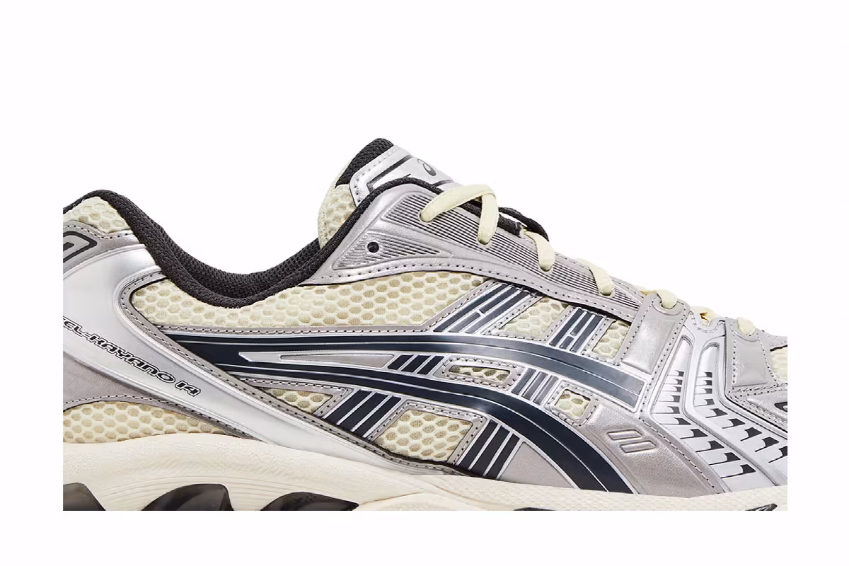 ASICS Gel Kayano 14 Oyster White Steeple Grey, view 3