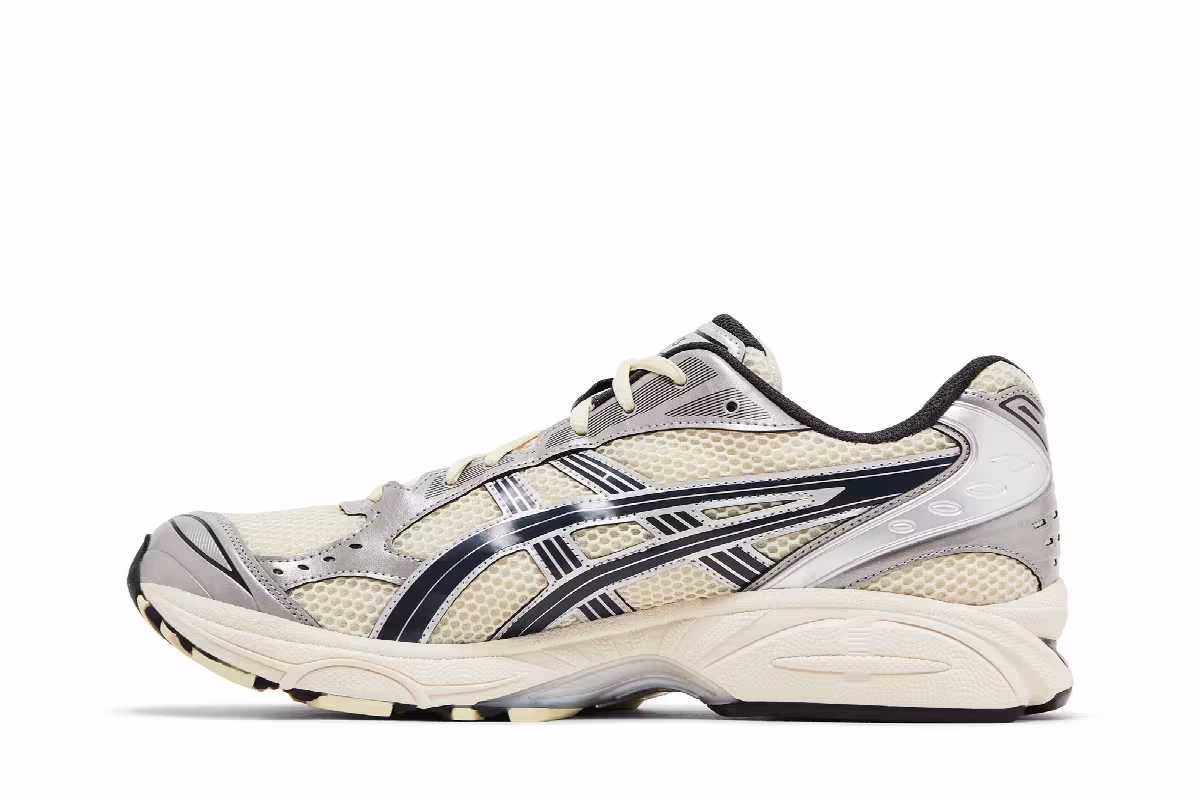 ASICS Gel Kayano 14 Oyster White Steeple Grey, view 4