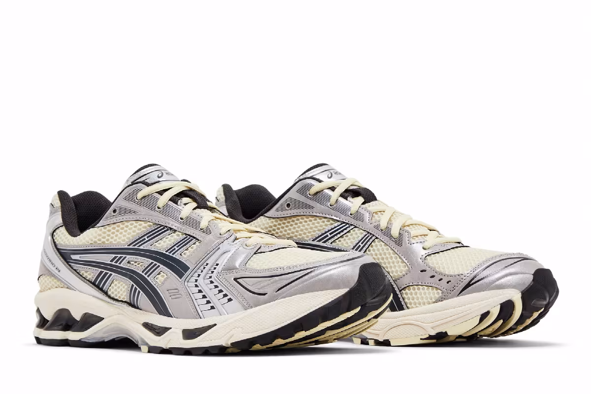 ASICS Gel Kayano 14 Oyster White Steeple Grey, view 9