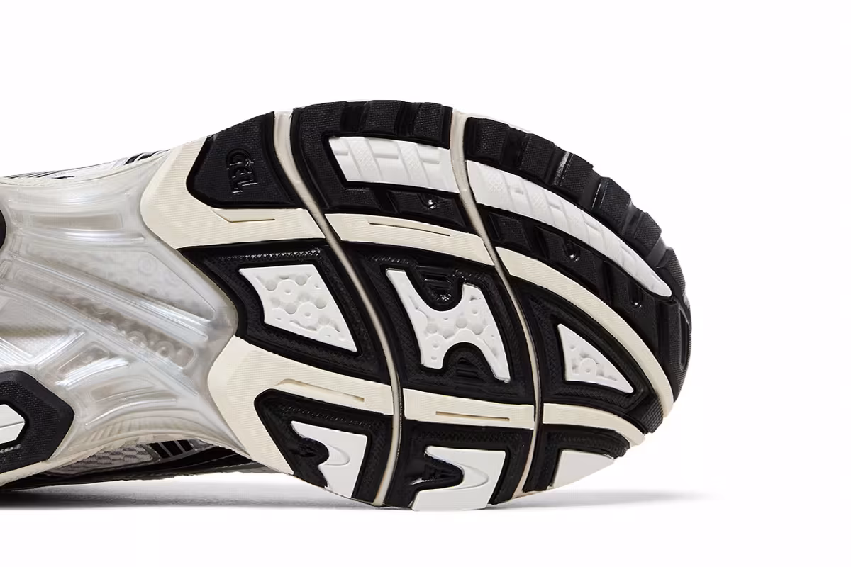 ASICS Gel Kayano 14 White Silver Black, view 6