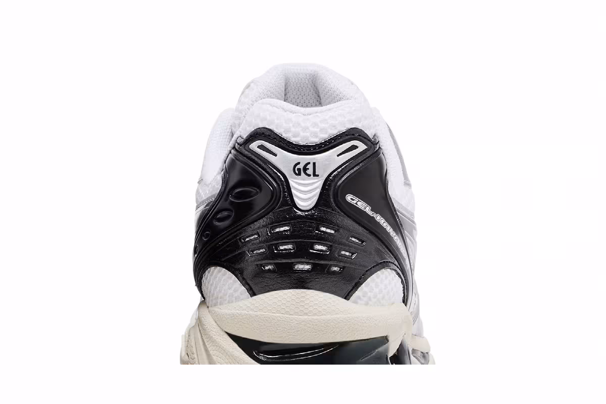 ASICS Gel Kayano 14 White Silver Black, view 8