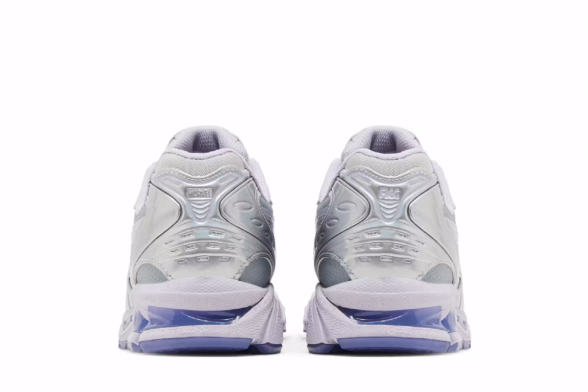 Kith x Marvel x ASICS Gel Kayano 14 Silver Surfer, view 7