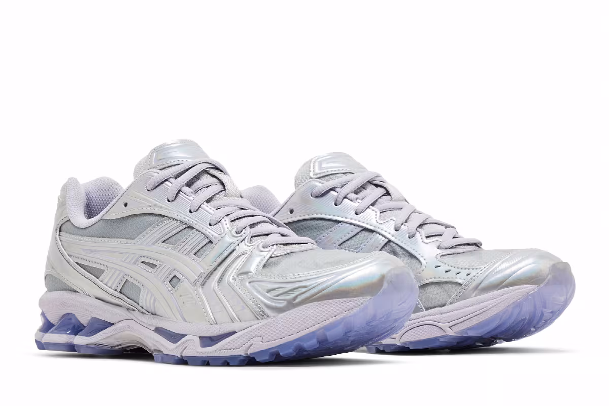 Kith x Marvel x ASICS Gel Kayano 14 Silver Surfer, view 9