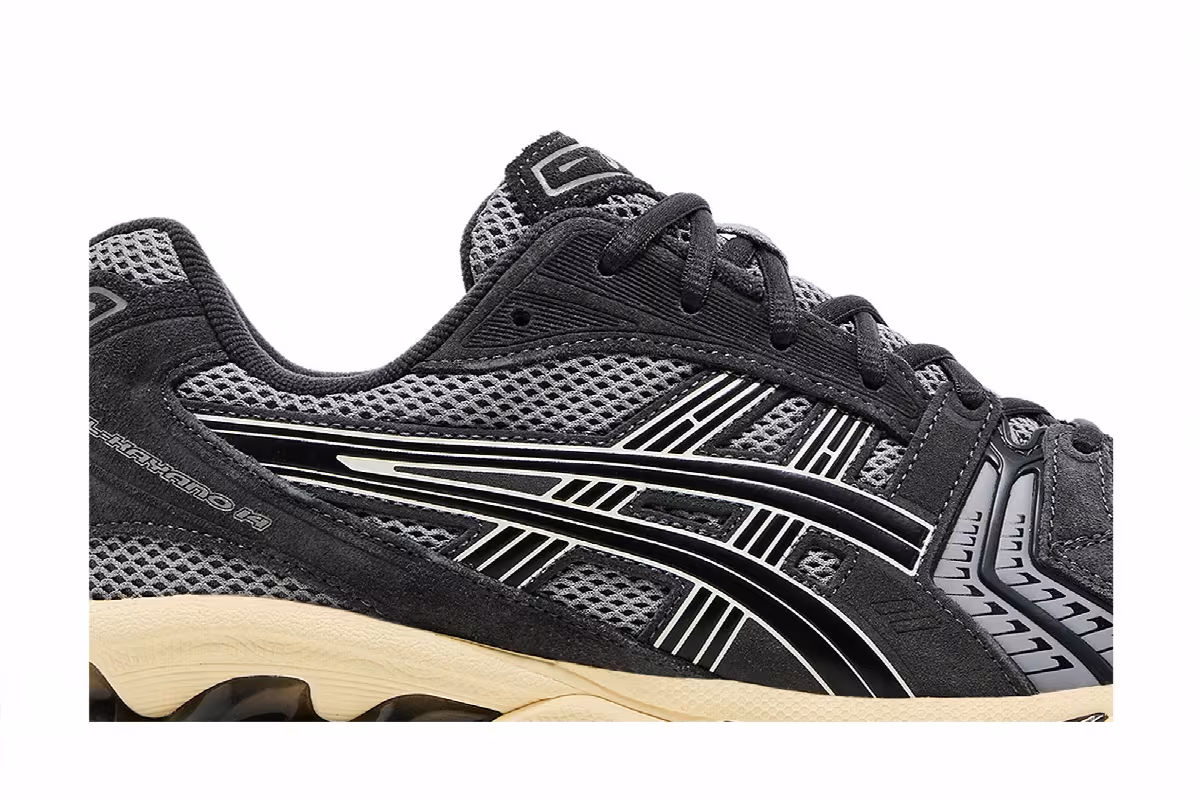 ASICS Gel Kayano 14 Clay Grey Black, view 3