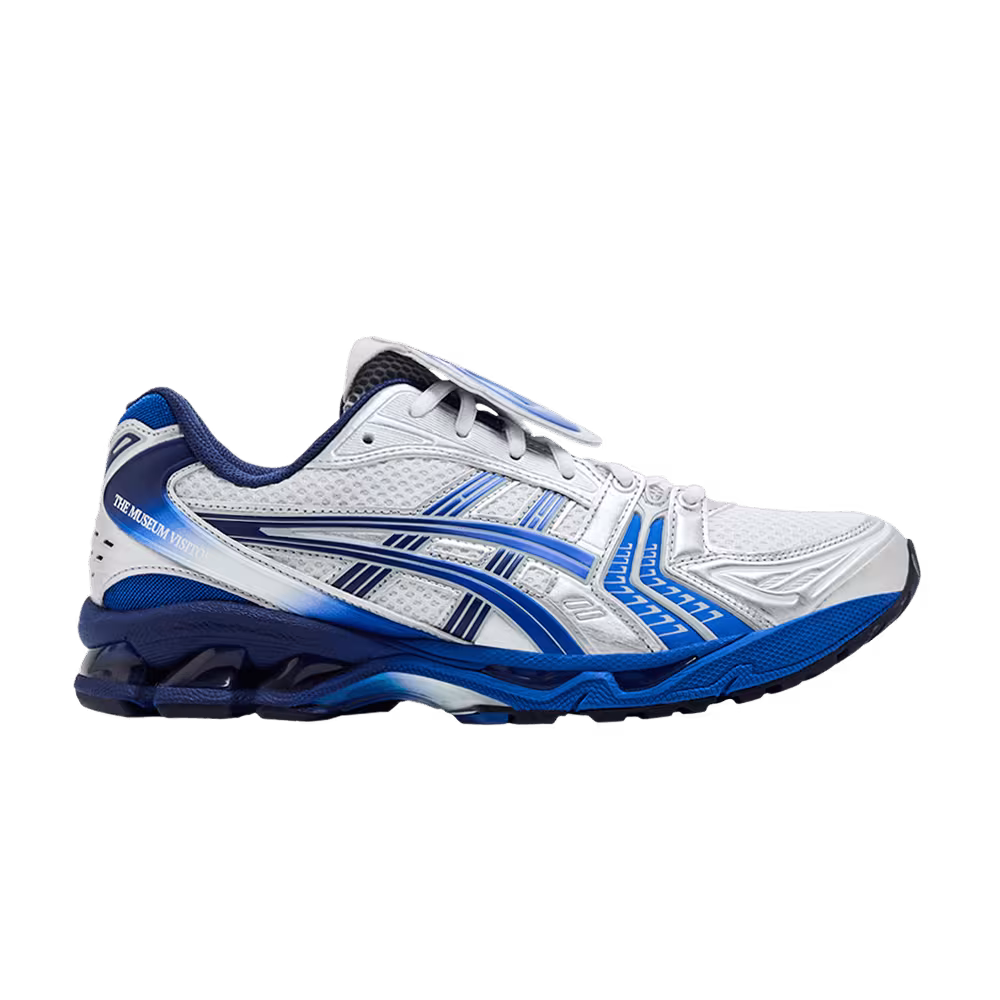 The Museum Visitor x ASICS Gel Kayano 14 Silver Blue