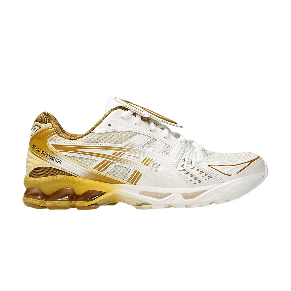The Museum Visitor x ASICS Gel Kayano 14 Cream Yellow
