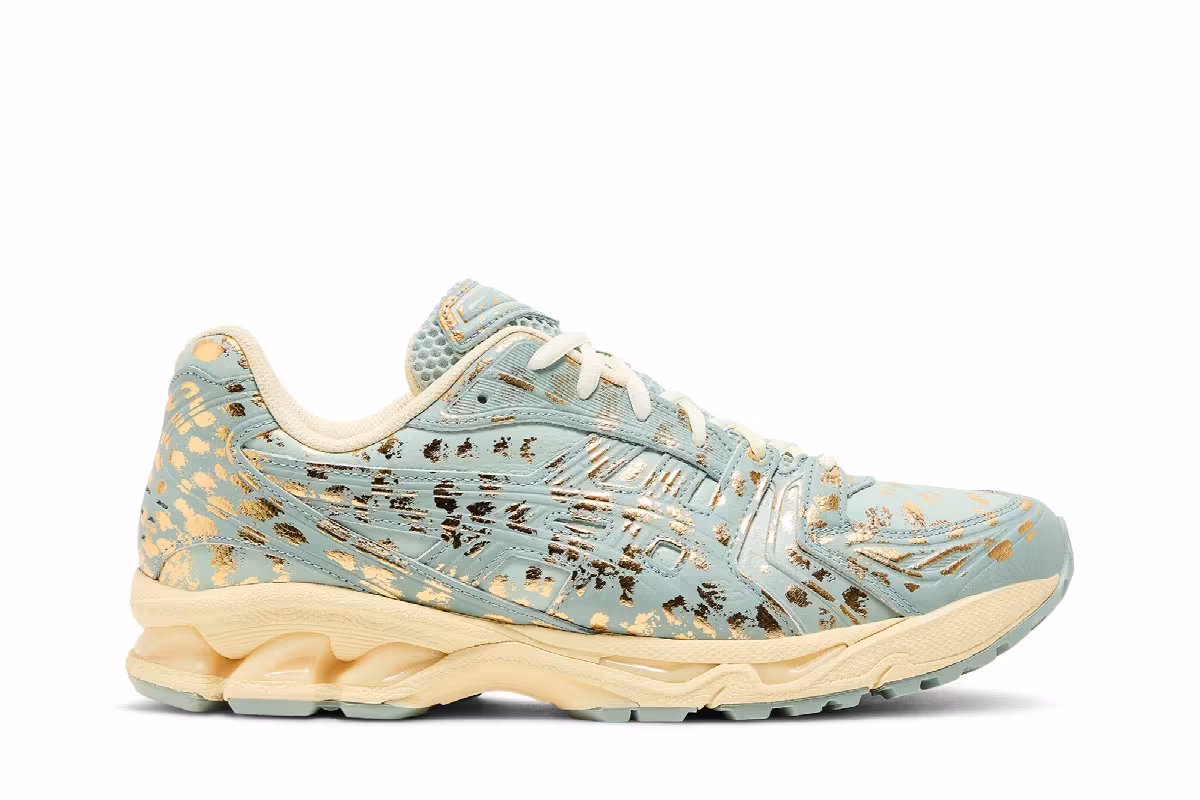 ASICS Gel Kayano 14 Pure Gold Cold Moss, view 2