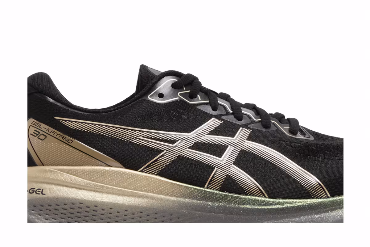 ASICS Gel Kayano 30 Platinum Black Champagne, view 3