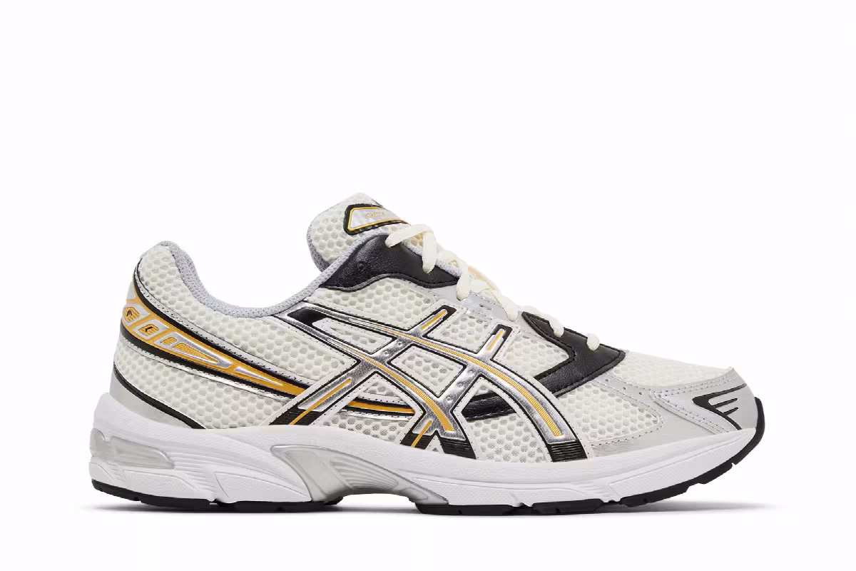ASICS Gel 1130 Cream Black Silver, view 2