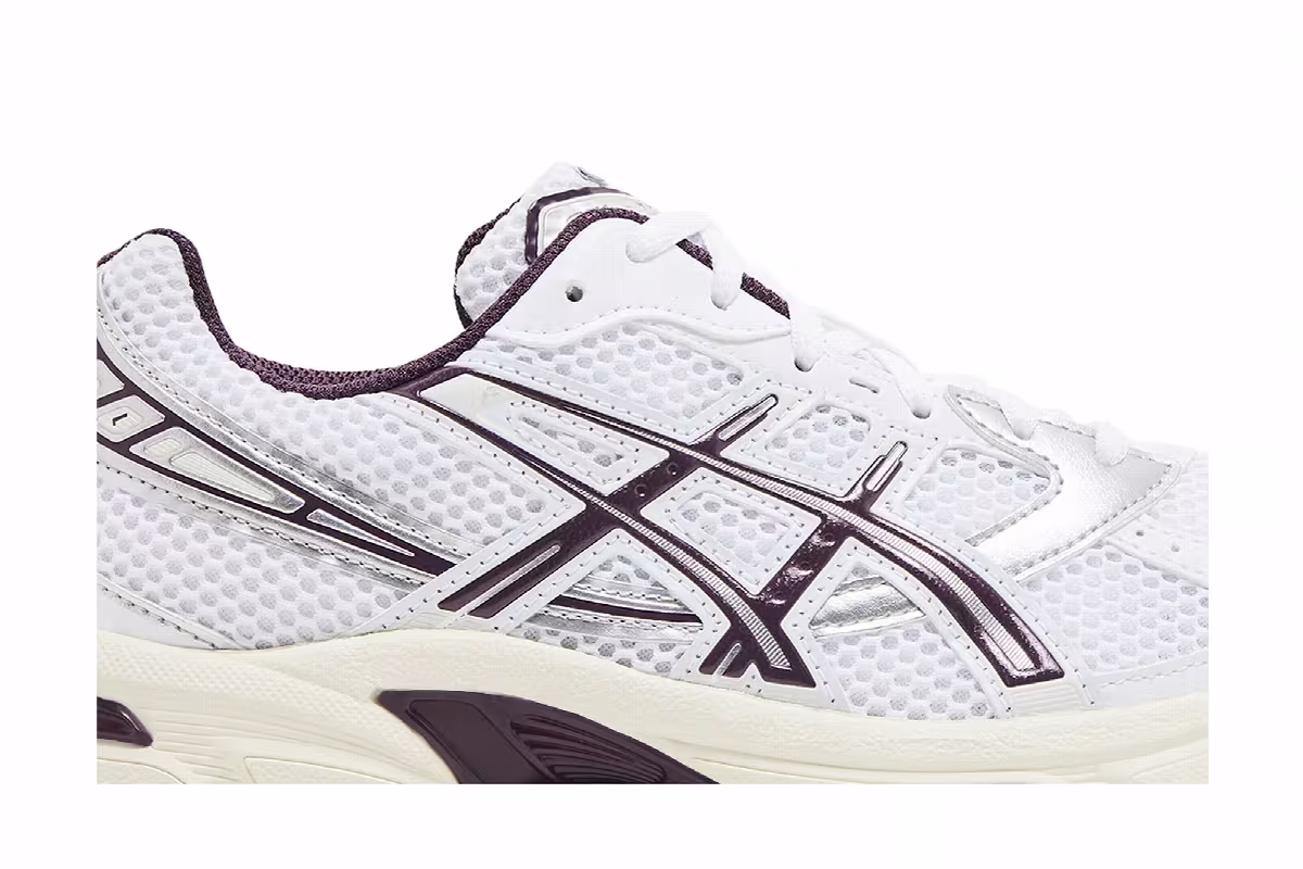 ASICS Women's Gel 1130 White Deep Plum, view 3