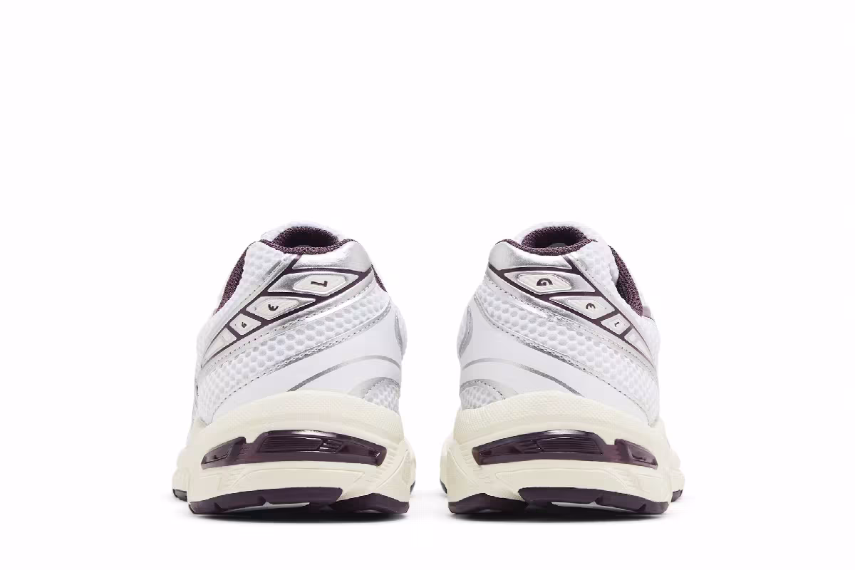 ASICS Women's Gel 1130 White Deep Plum, view 7