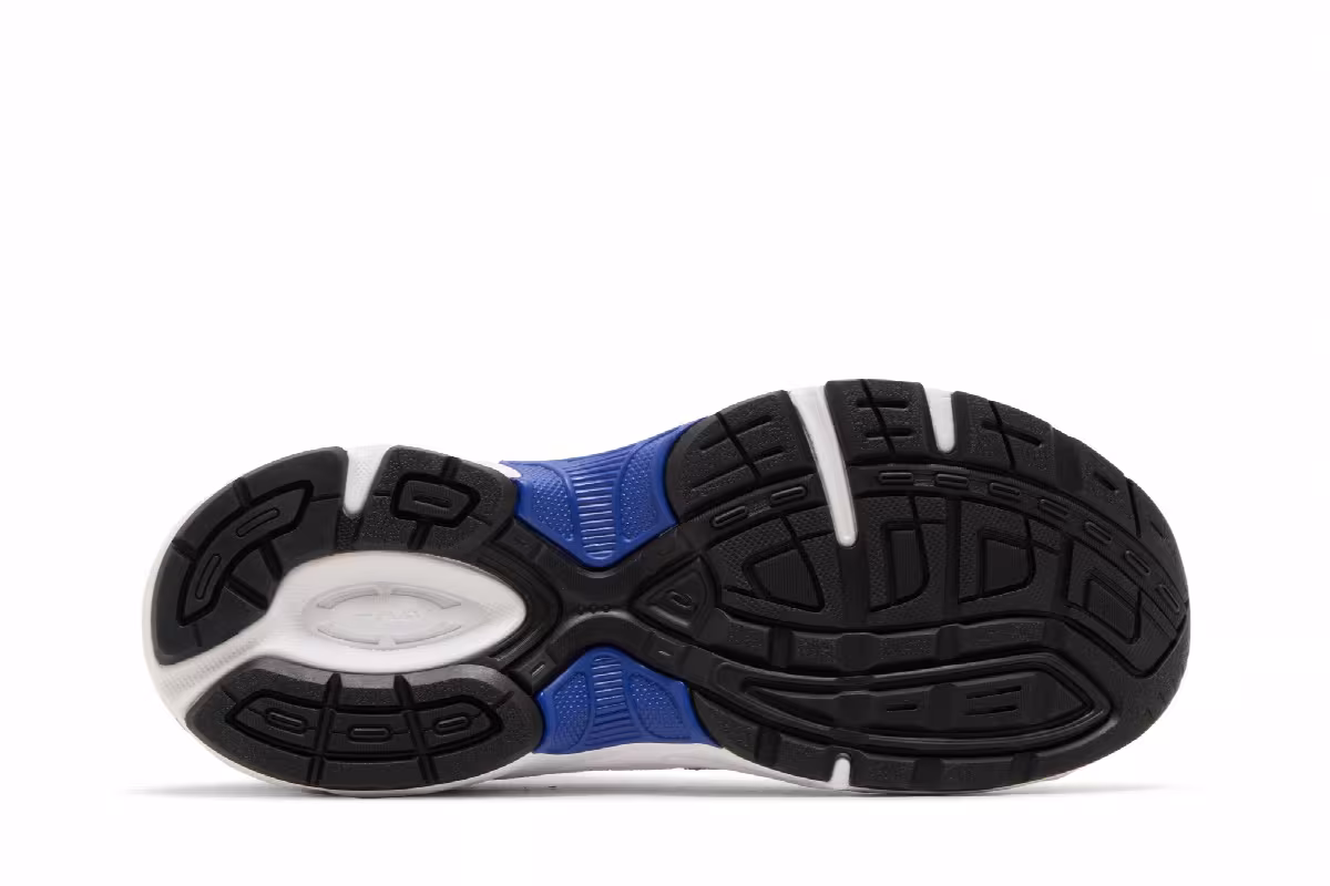 ASICS Gel 1130 GS White Prussian Blue, view 5
