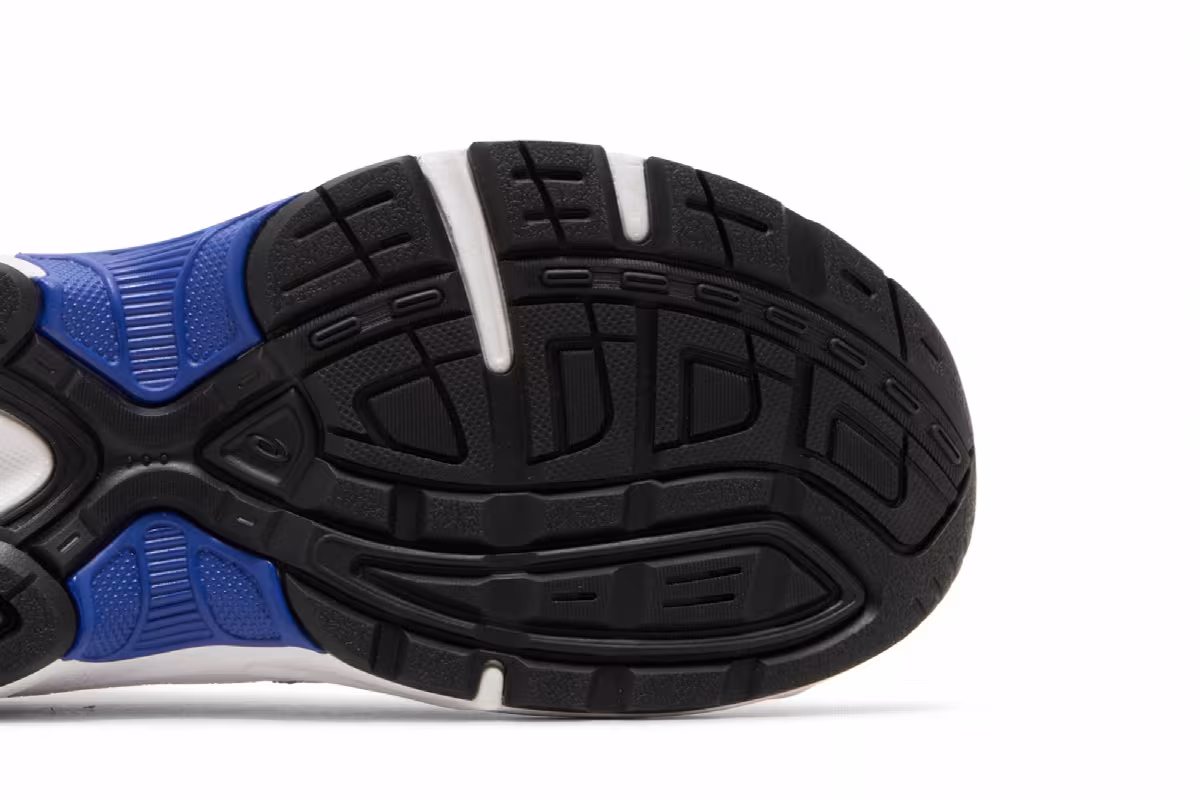ASICS Gel 1130 GS White Prussian Blue, view 6