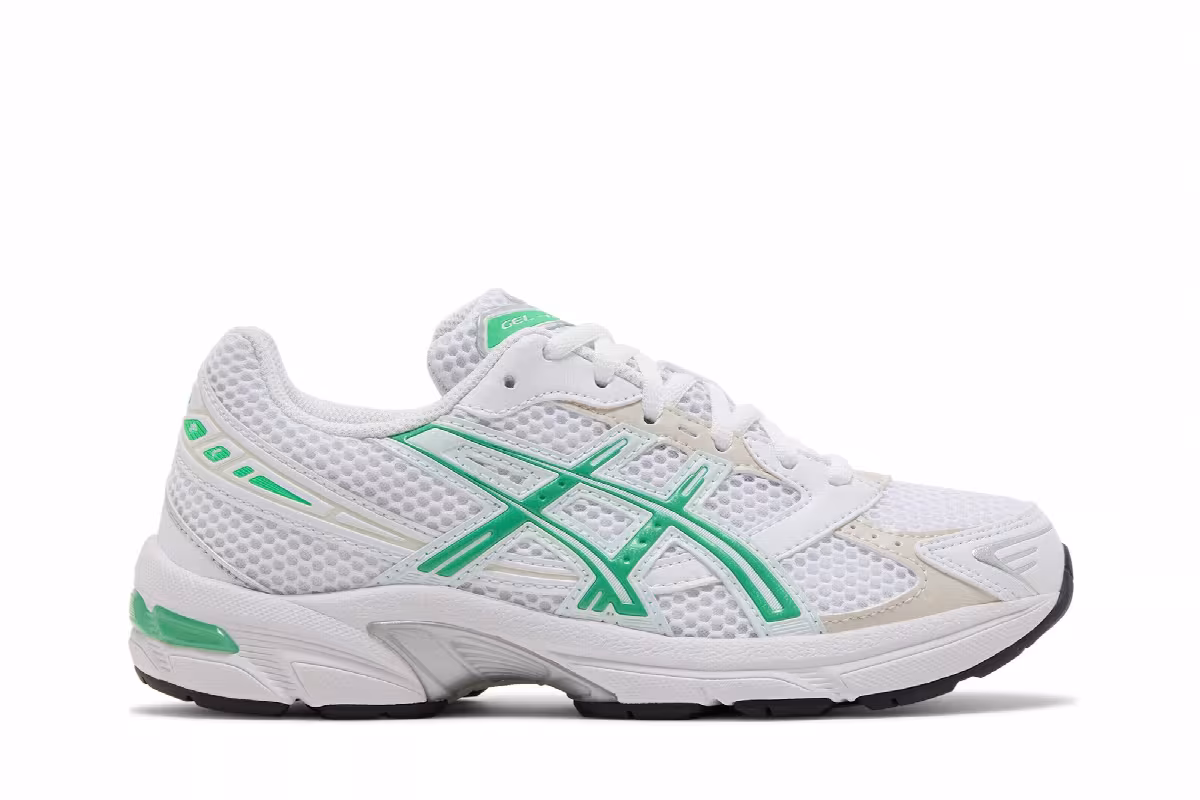 ASICS Women's Gel 1130 White Malachite Green, view 2