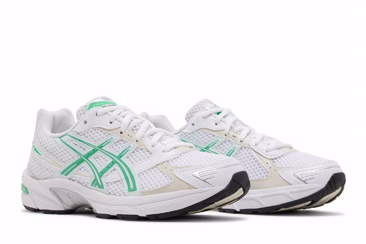 ASICS Women's Gel 1130 White Malachite Green, view 9