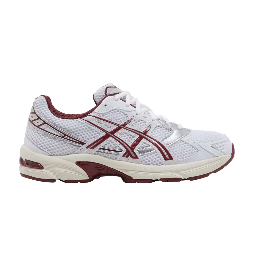 ASICS Women's Gel 1130 White Red Dahlia