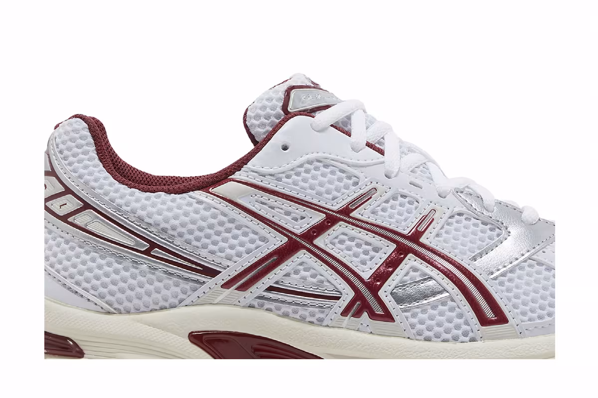 ASICS Women's Gel 1130 White Red Dahlia, view 3