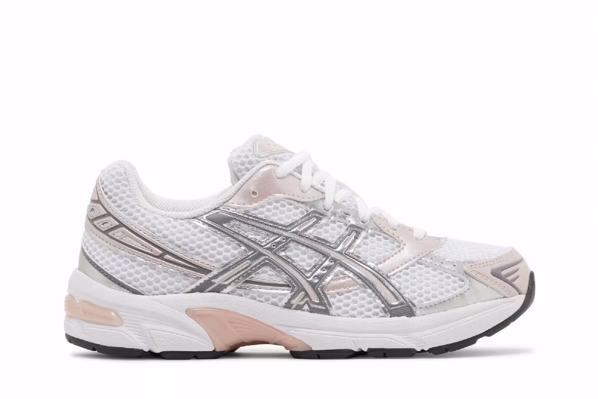 ASICS Women's Gel 1130 White Neutral Pink, view 2