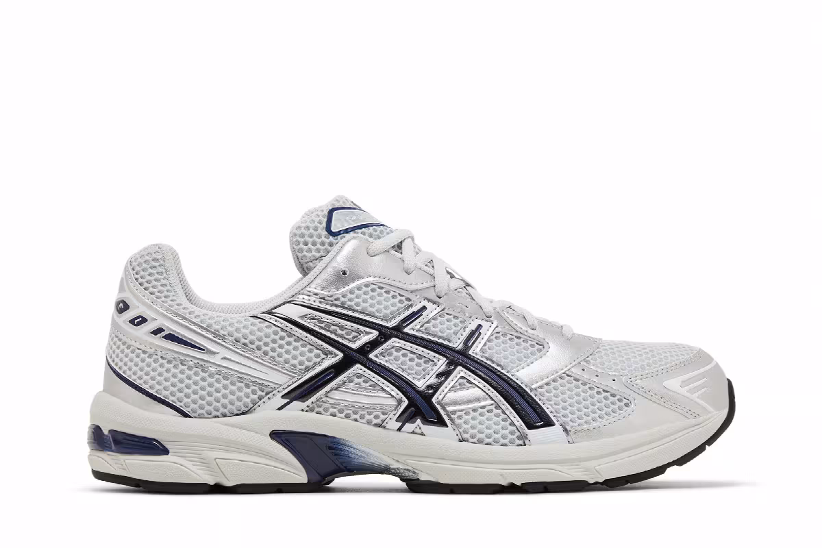 ASICS Gel 1130 Glacier Grey Black, view 2