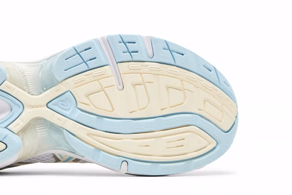 ASICS Women's Gel 1130 Silver Ivory Blue, view 6