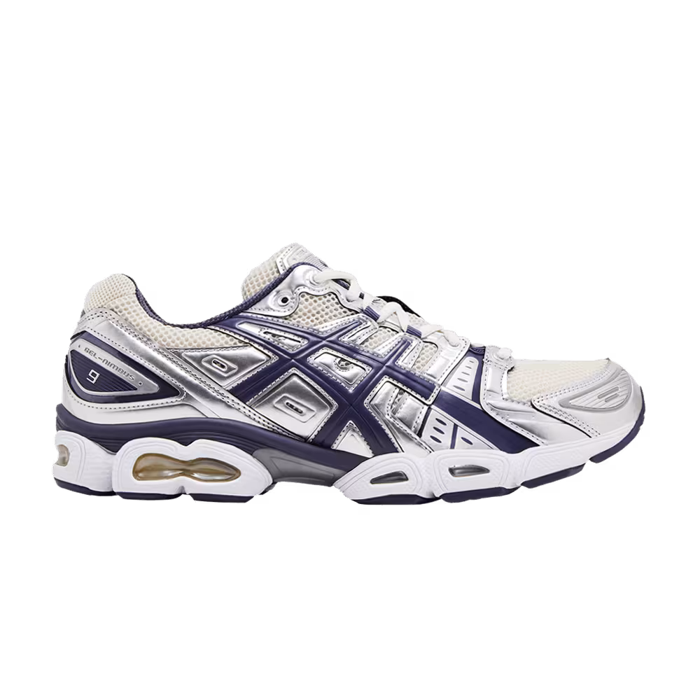 ASICS Gel Nimbus 9 Oatmeal Indigo Fog