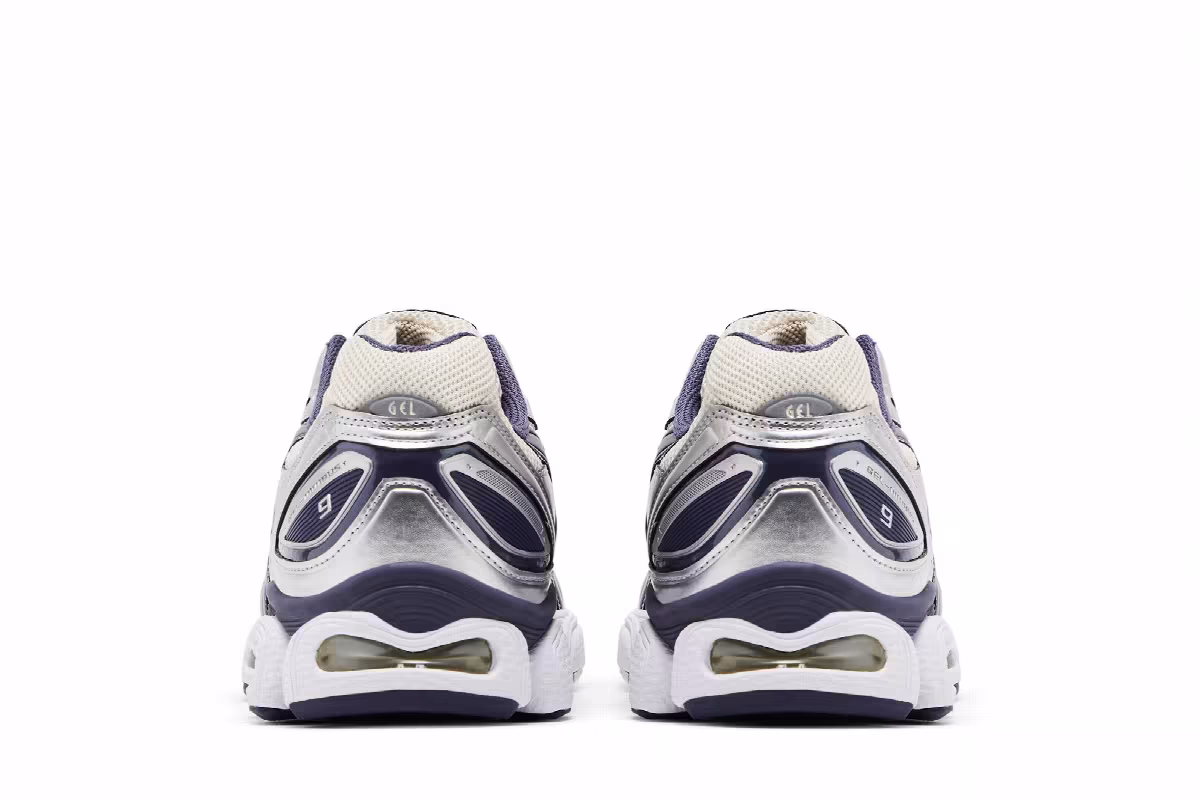 ASICS Gel Nimbus 9 Oatmeal Indigo Fog, view 7