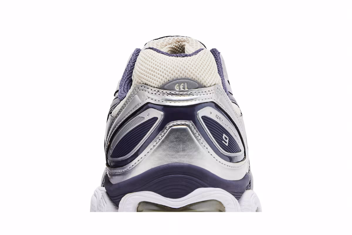 ASICS Gel Nimbus 9 Oatmeal Indigo Fog, view 8
