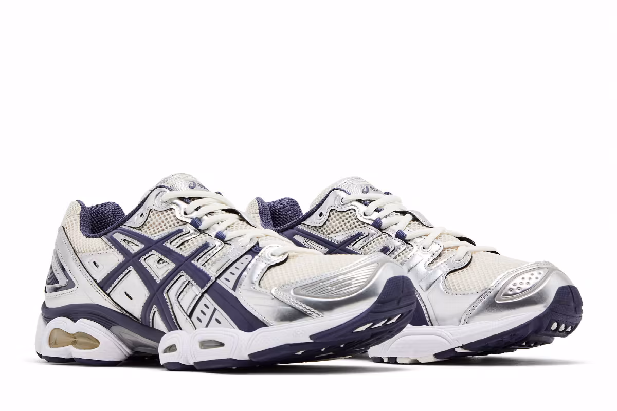 ASICS Gel Nimbus 9 Oatmeal Indigo Fog, view 9