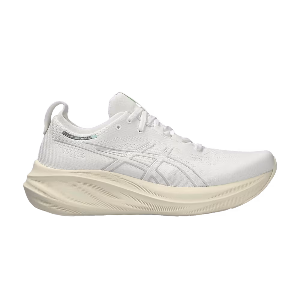 ASICS Gel Nimbus 26 White Off White