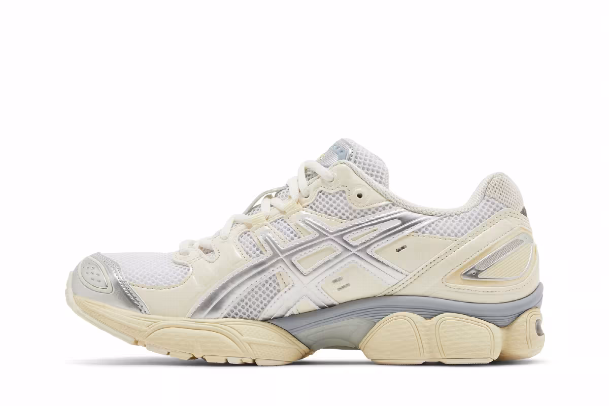 ASICS Gel Nimbus 9 White Pure Silver, view 4