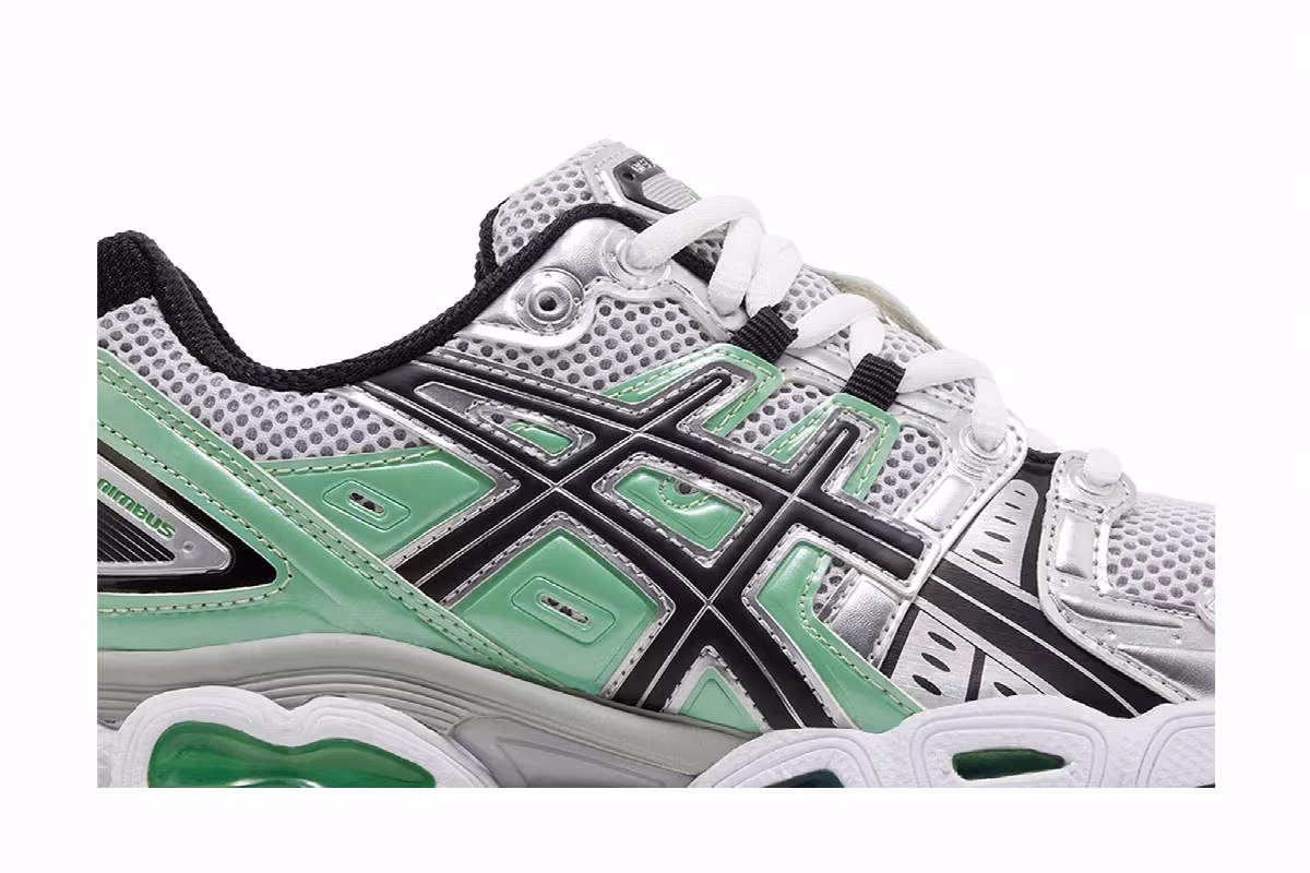 ASICS Women's Gel Nimbus 9 White Bamboo, view 3