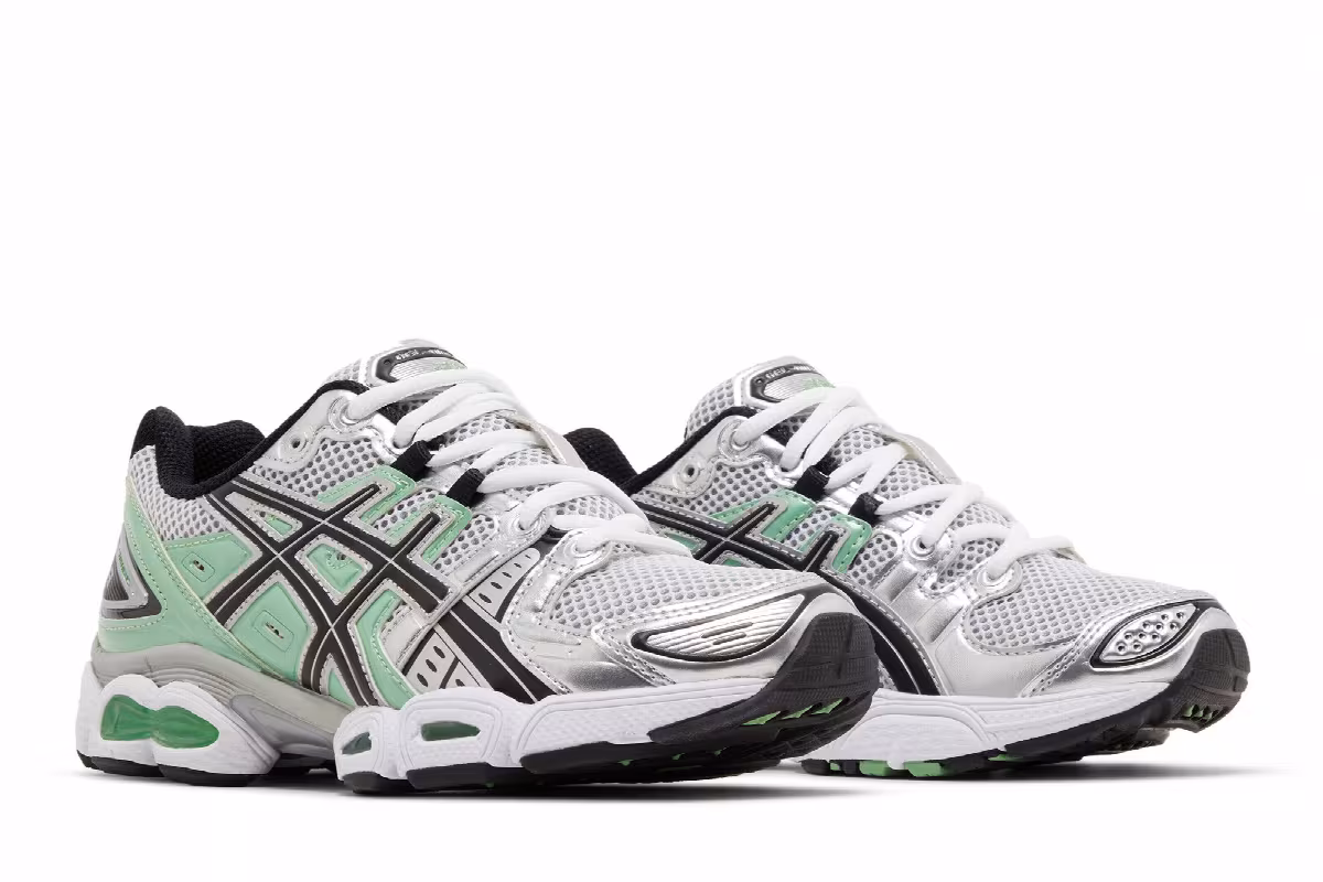 ASICS Women's Gel Nimbus 9 White Bamboo, view 9
