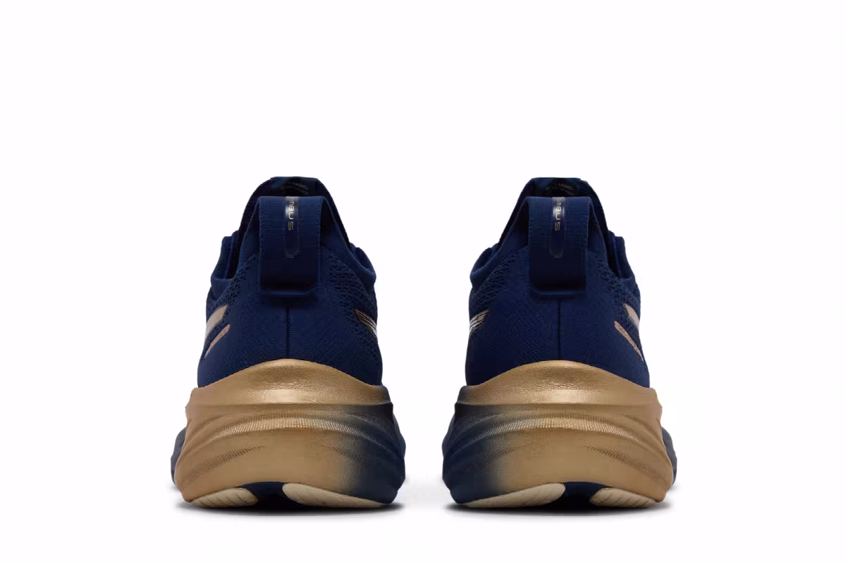 ASICS Gel Nimbus 26 Platinum Blue Expanse Champagne, view 7