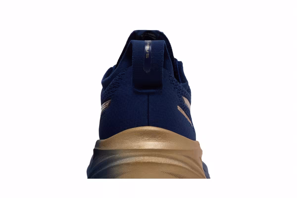 ASICS Gel Nimbus 26 Platinum Blue Expanse Champagne, view 8
