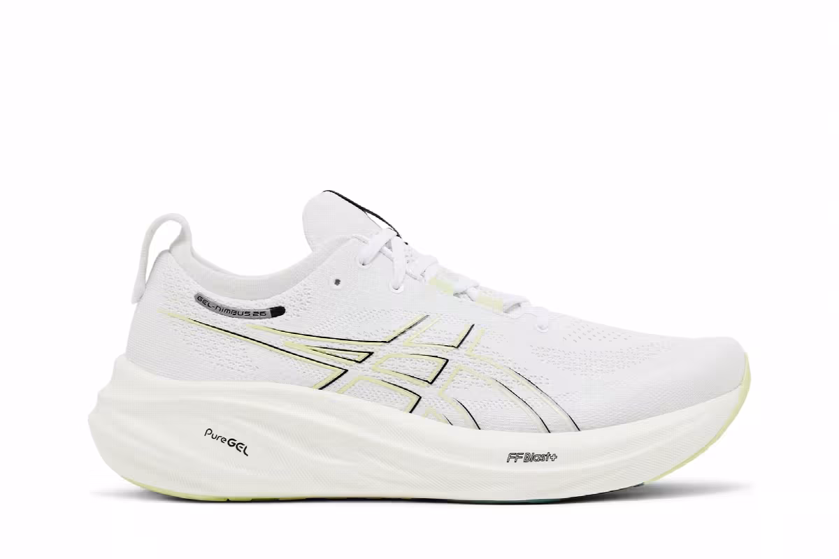 ASICS Gel Nimbus 26 White Birch, view 2