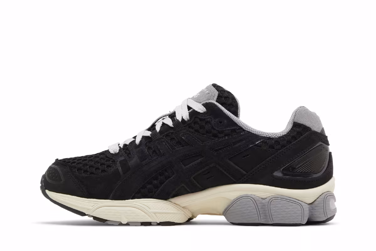 The Ennoy Professional x ASICS Gel Nimbus 9 Black Sheet Rock, view 4