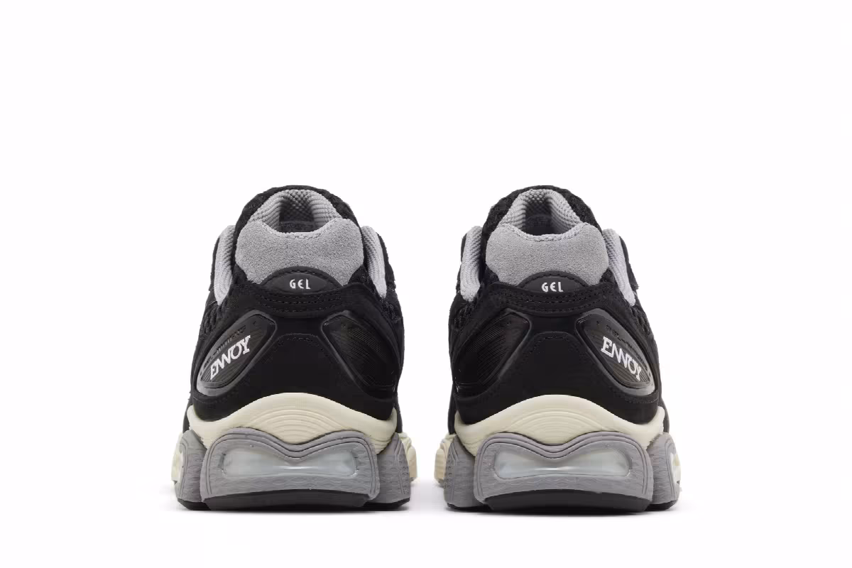The Ennoy Professional x ASICS Gel Nimbus 9 Black Sheet Rock, view 7