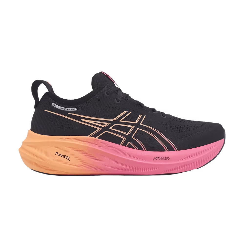 ASICS Gel Nimbus 26 Black Rose Gold