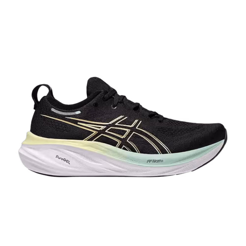Asics Gel Nimbus 26 Black Light Celadon