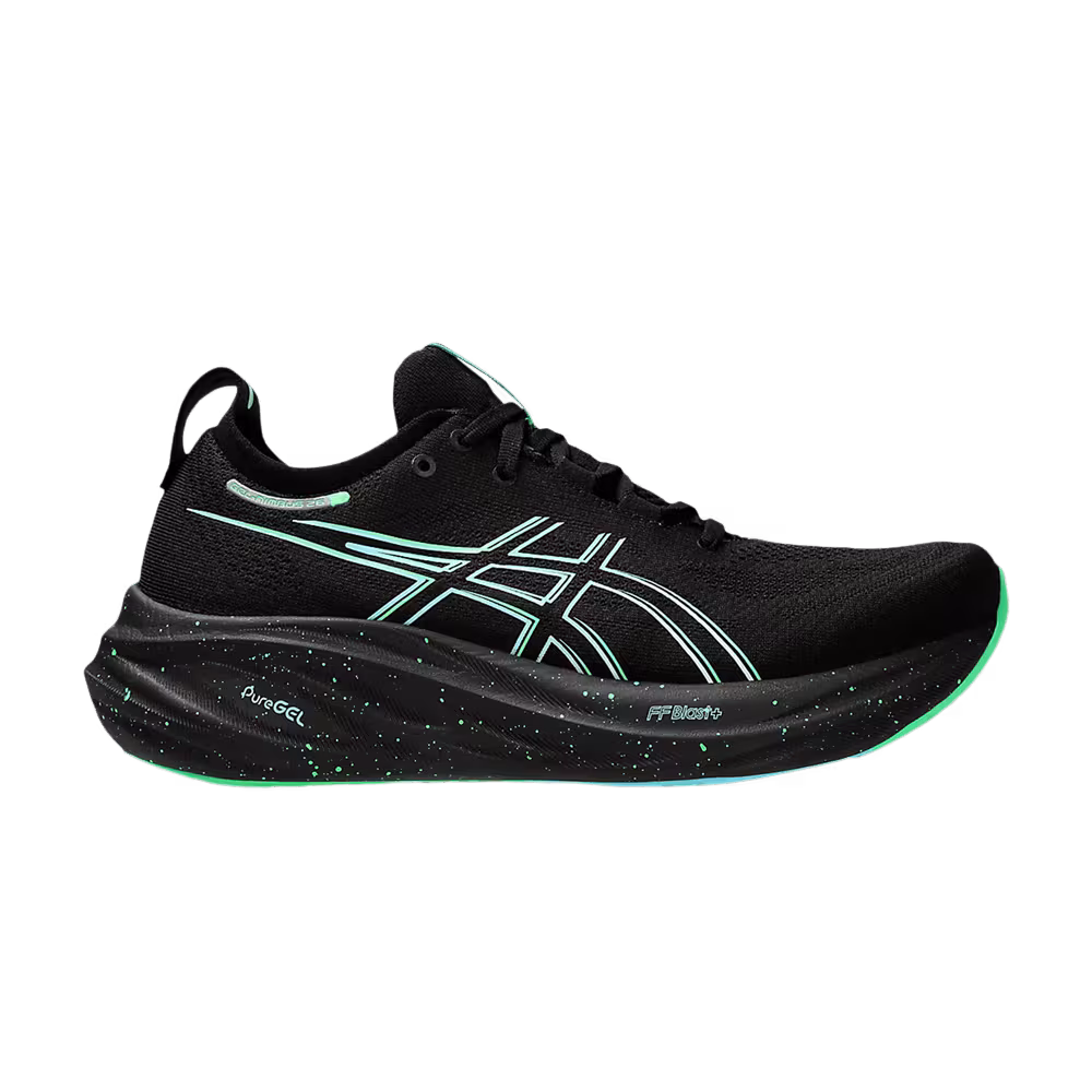 ASICS Gel Nimbus 26 Black Soothing Sea