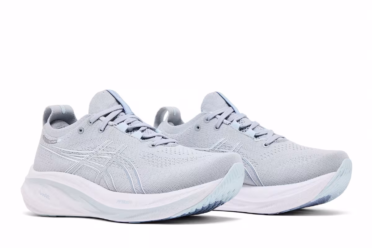ASICS Women's Gel Nimbus 26 Wide Piedmont Grey, view 9