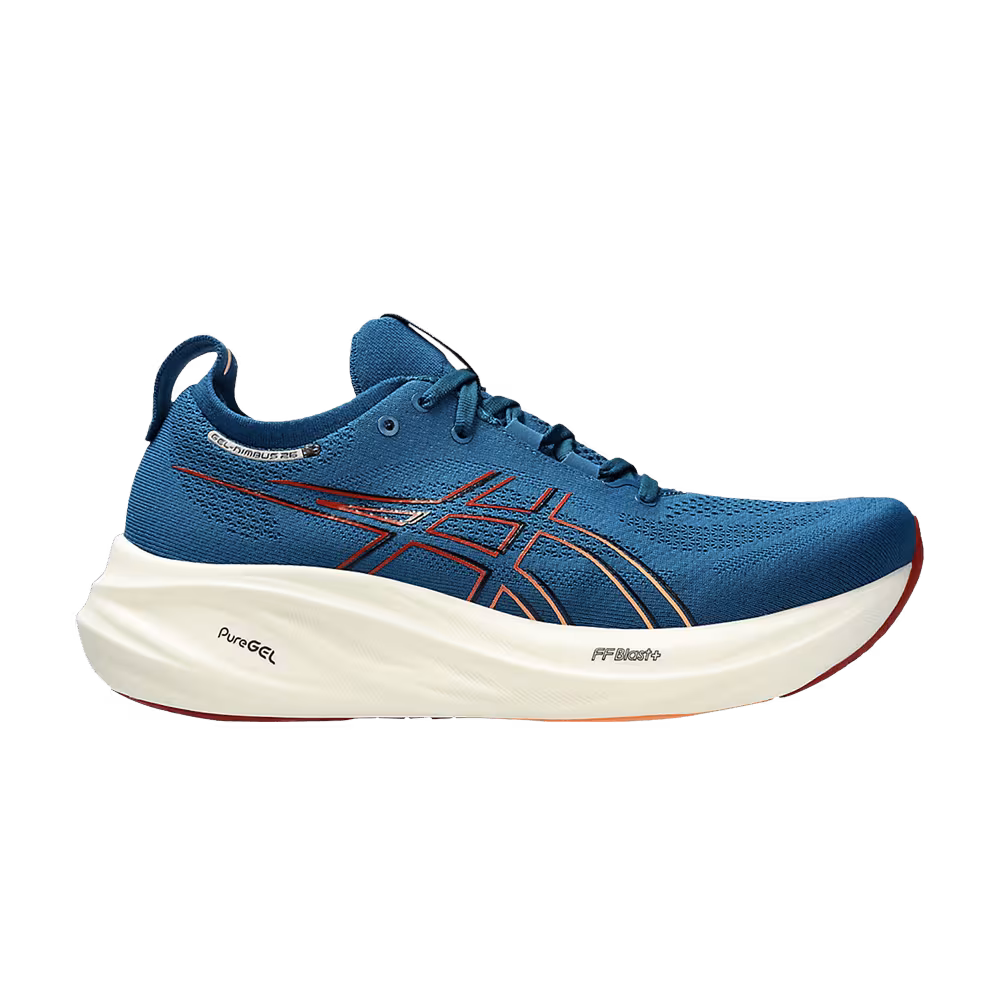 ASICS Gel Nimbus 26 Rich Navy Faded Orange
